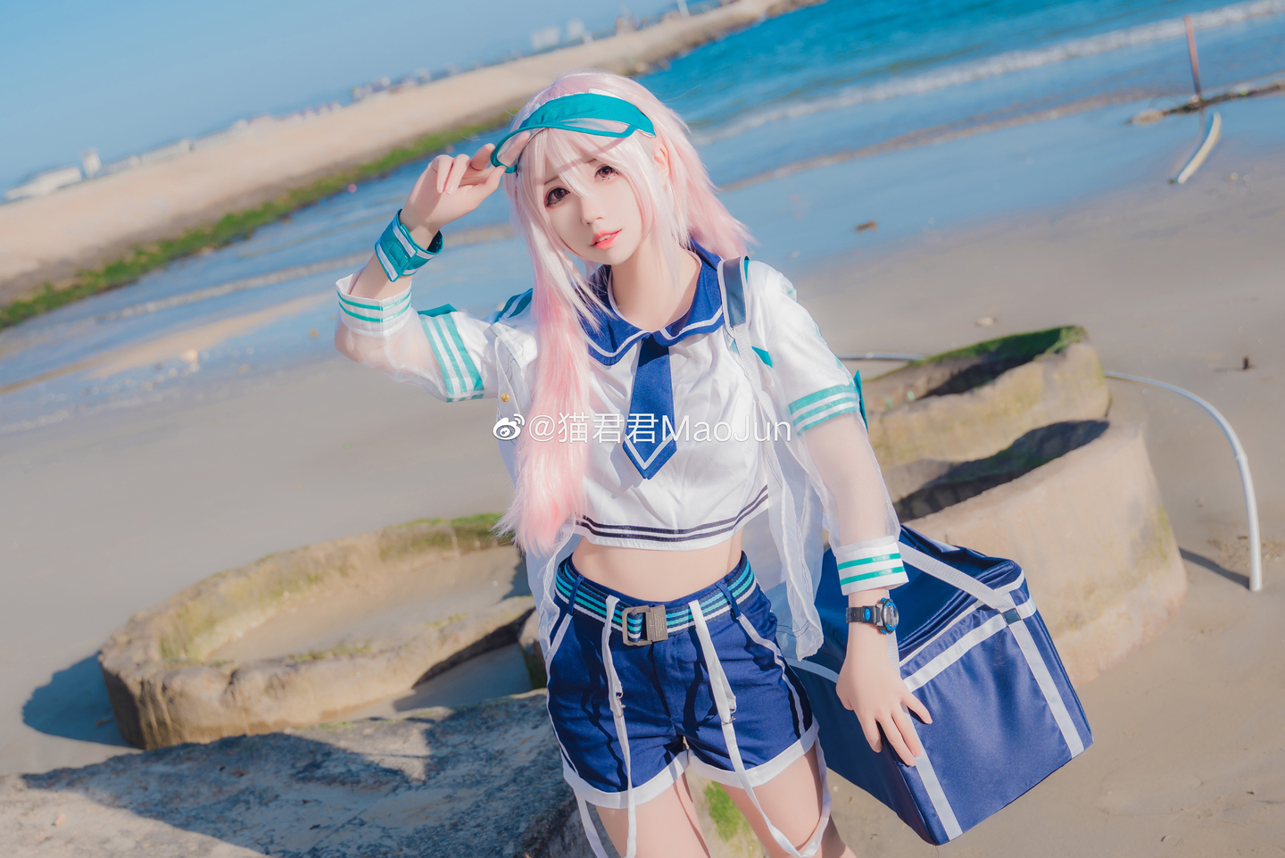 明日方舟·安赛尔·悠然假日·泳装·cosplay 第9张 - 安赛尔图集