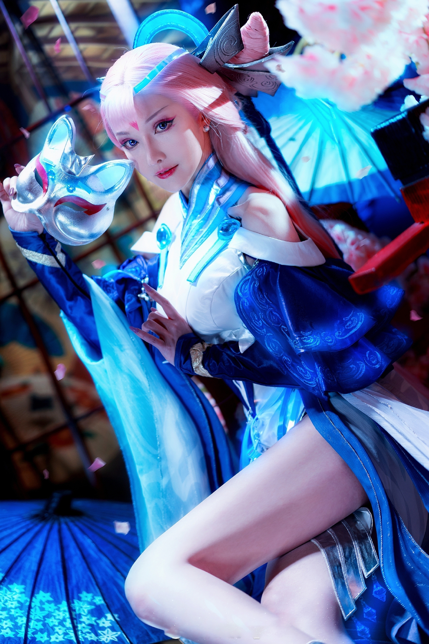 王者荣耀貂蝉cosplay (4/8) 王者荣耀貂蝉cosplay 第4张 - 貂蝉猫影幻舞图集