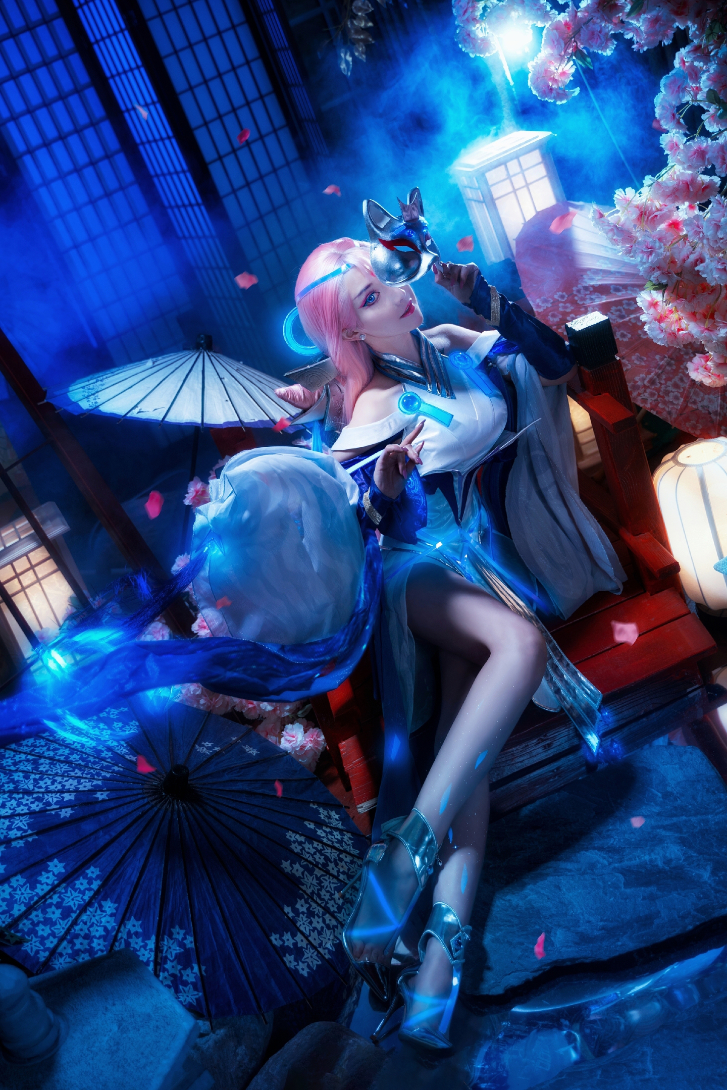 王者荣耀貂蝉cosplay (8/8) 王者荣耀貂蝉cosplay 第8张 - 貂蝉猫影幻舞图集