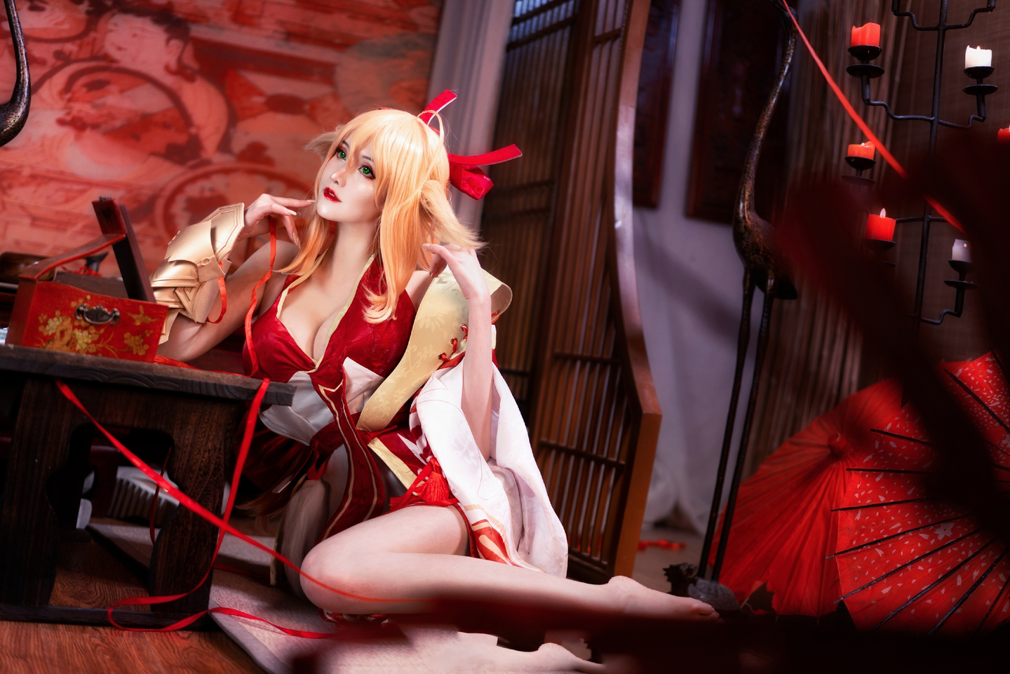 狐妖小红娘 涂山红红cosplay (2/9) 狐妖小红娘 涂山红红cosplay 第2张 - 涂山红红图集