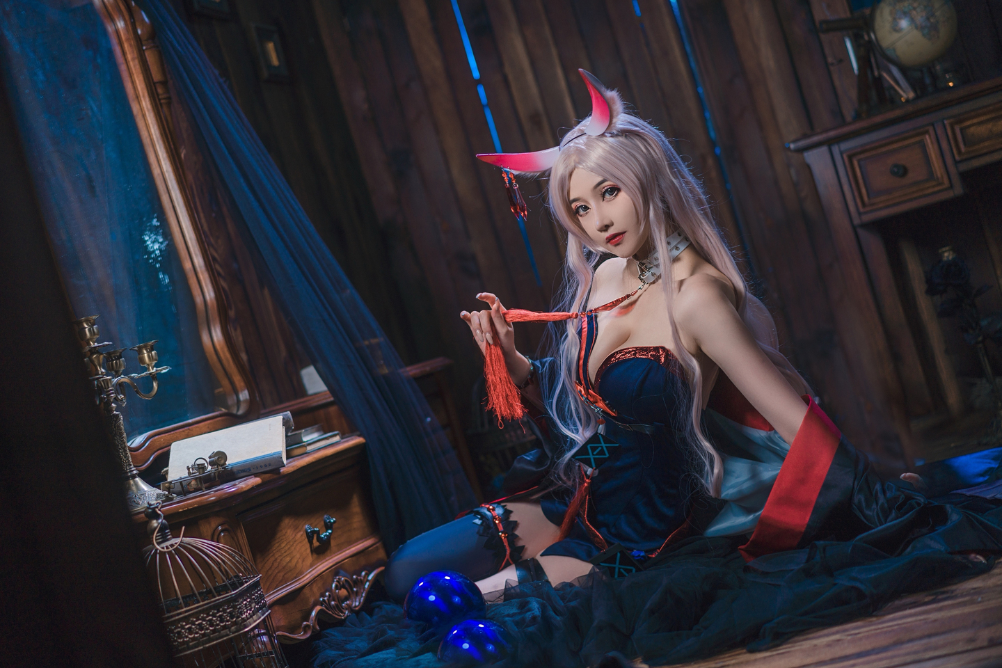明日方舟 远山cosplay | 露兒大魔王_cos远山-coser喵-coser美图-coser聚集地