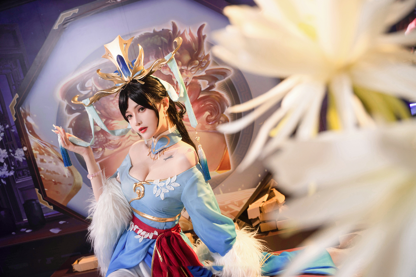 三国杀 甄姬cosplay | 露兒大魔王_cos甄姬-coser喵-coser美图-coser聚集地