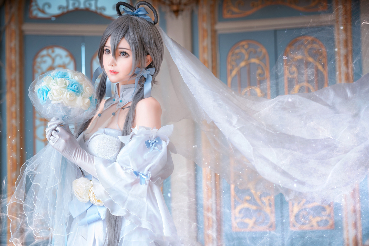 洛天依花嫁cosplay,超可爱 (2/8) 洛天依花嫁cosplay,超可爱 第2张 - 洛天依图集
