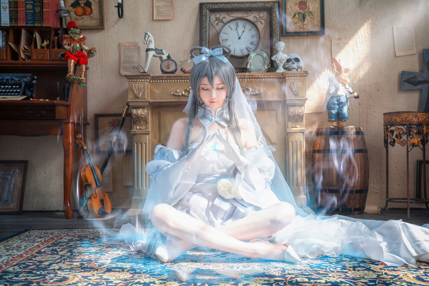 洛天依花嫁cosplay,超可爱 (8/8) 洛天依花嫁cosplay,超可爱 第8张 - 洛天依图集