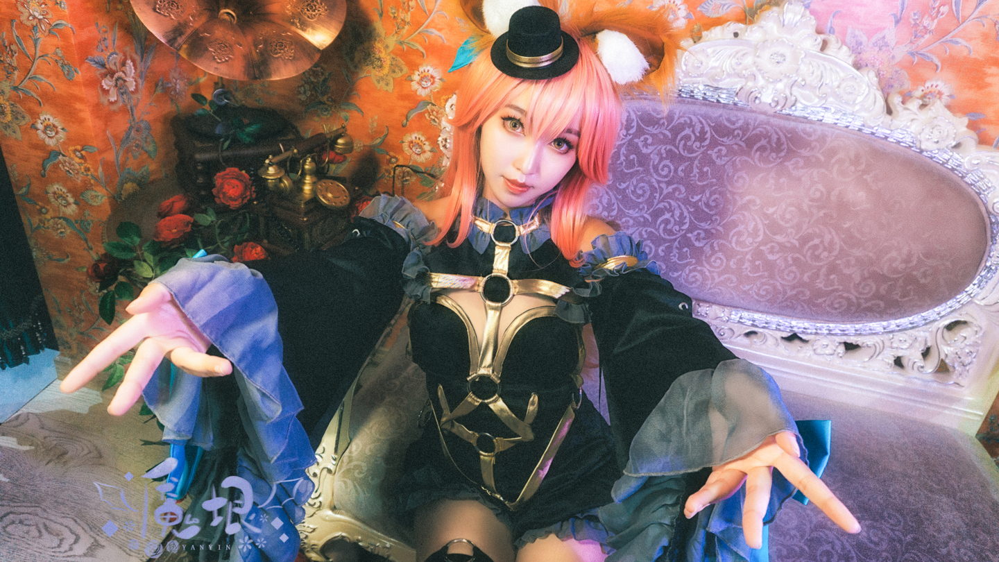 玉藻前漆黑魔术师cosplay 第2张 - cosplay图集