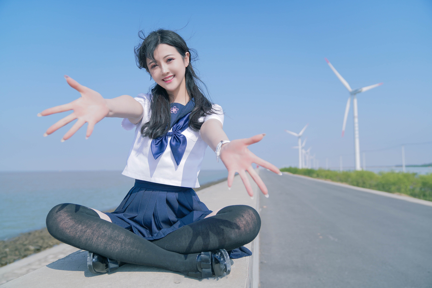 jk私影,小清新 | cos美图精选图集-coser喵-coser美图-coser聚集地
