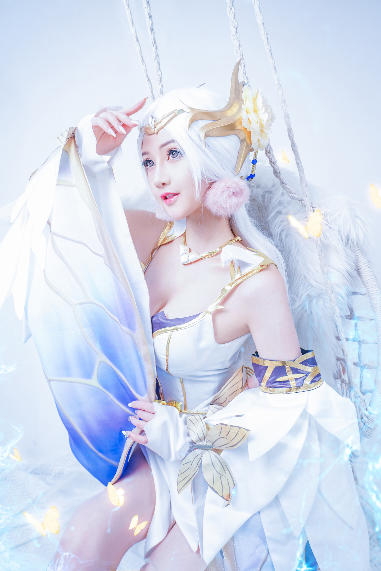 王者荣耀  貂蝉金色仲夏夜cosplay | 露兒大魔王_cos貂蝉金色仲夏夜-coser喵-coser美图-coser聚集地