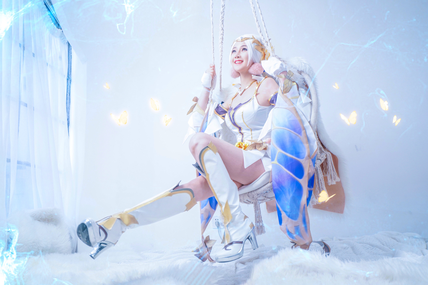 王者荣耀 貂蝉金色仲夏夜cosplay (8/9) 王者荣耀 貂蝉金色仲夏夜cosplay 第8张 - 貂蝉金色仲夏夜图集