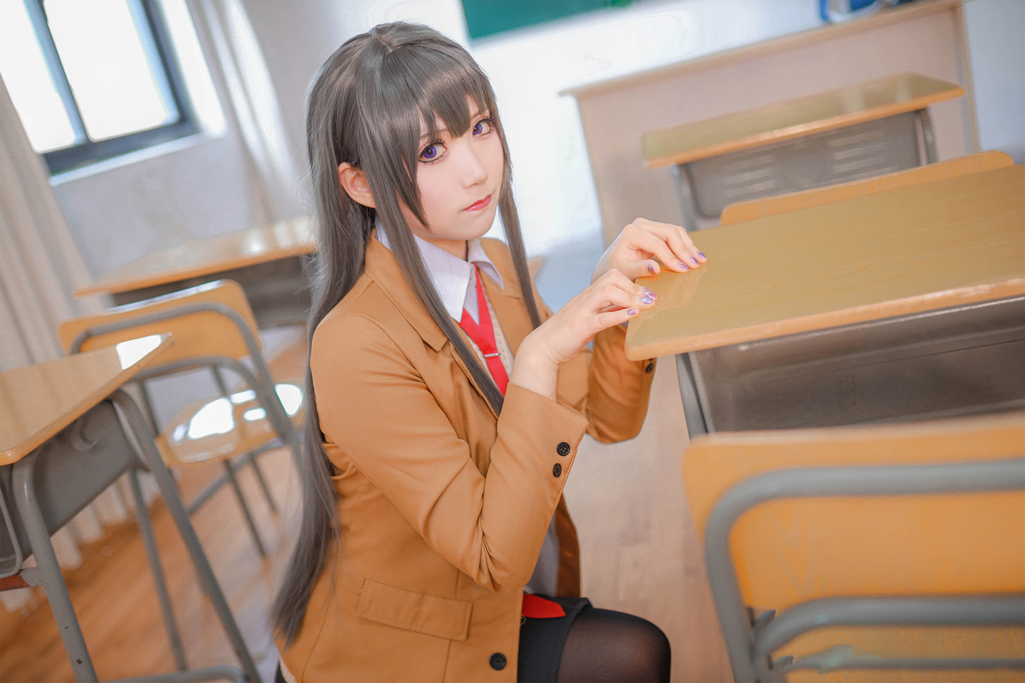青春猪头少年不会梦到兔女郎学姐 樱岛麻衣cosplay (4/6) 青春猪头少年不会梦到兔女郎学姐 樱岛麻衣cosplay 第4张 - 樱岛麻衣图集