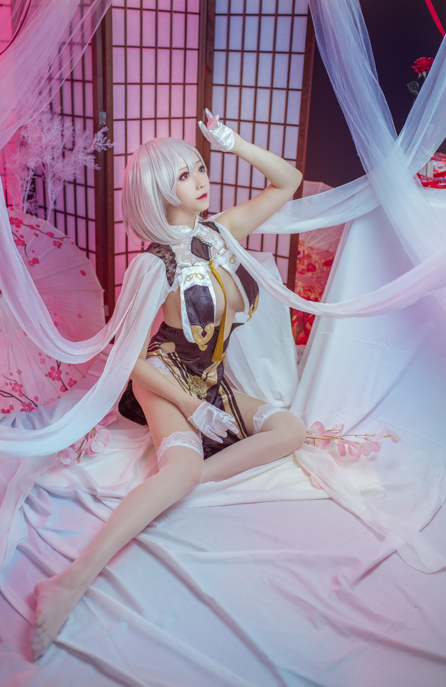 碧蓝航线 天狼星旗袍cosplay (2/9) 碧蓝航线 天狼星旗袍cosplay 第2张 - 天狼星旗袍图集
