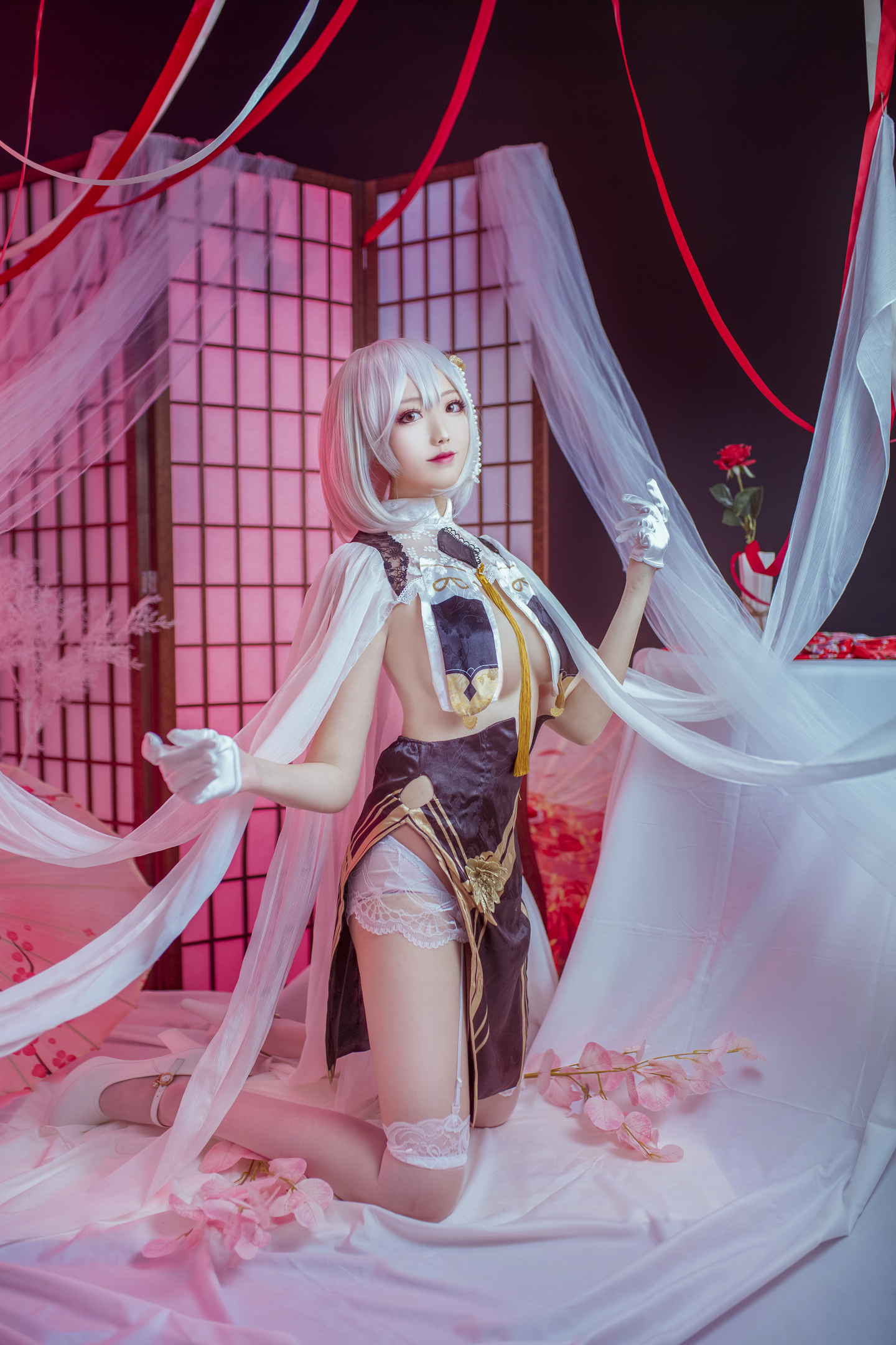 碧蓝航线 天狼星旗袍cosplay (3/9) 碧蓝航线 天狼星旗袍cosplay 第3张 - 天狼星旗袍图集