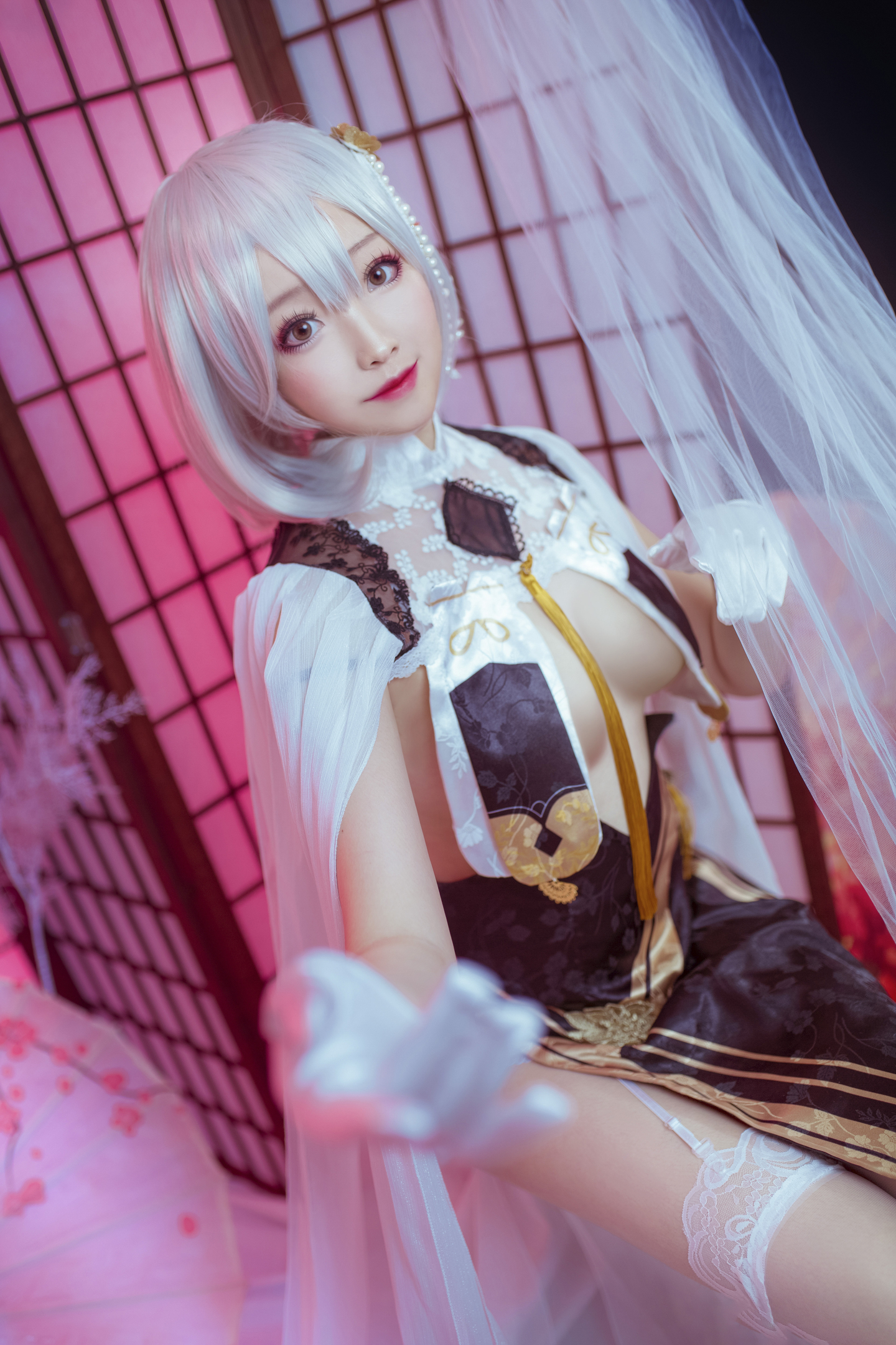 碧蓝航线 天狼星旗袍cosplay (7/9) 碧蓝航线 天狼星旗袍cosplay 第7张 - 天狼星旗袍图集