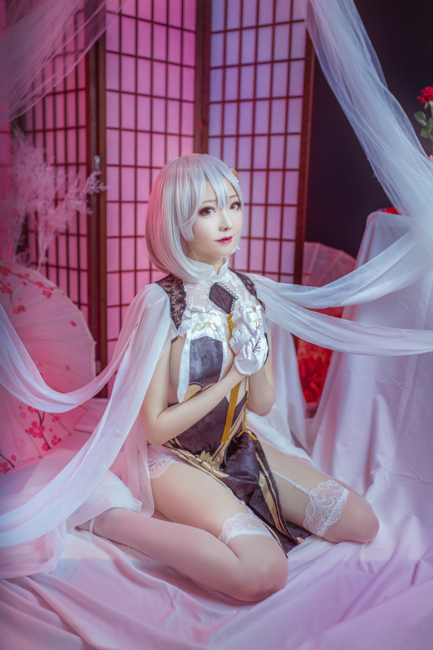 碧蓝航线 天狼星旗袍cosplay (9/9) 碧蓝航线 天狼星旗袍cosplay 第9张 - 天狼星旗袍图集