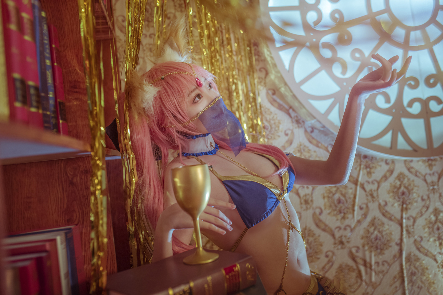 玉藻前舞娘cosplay | 想不到名字的阿八cos玉藻前-coser喵-coser美图-coser聚集地
