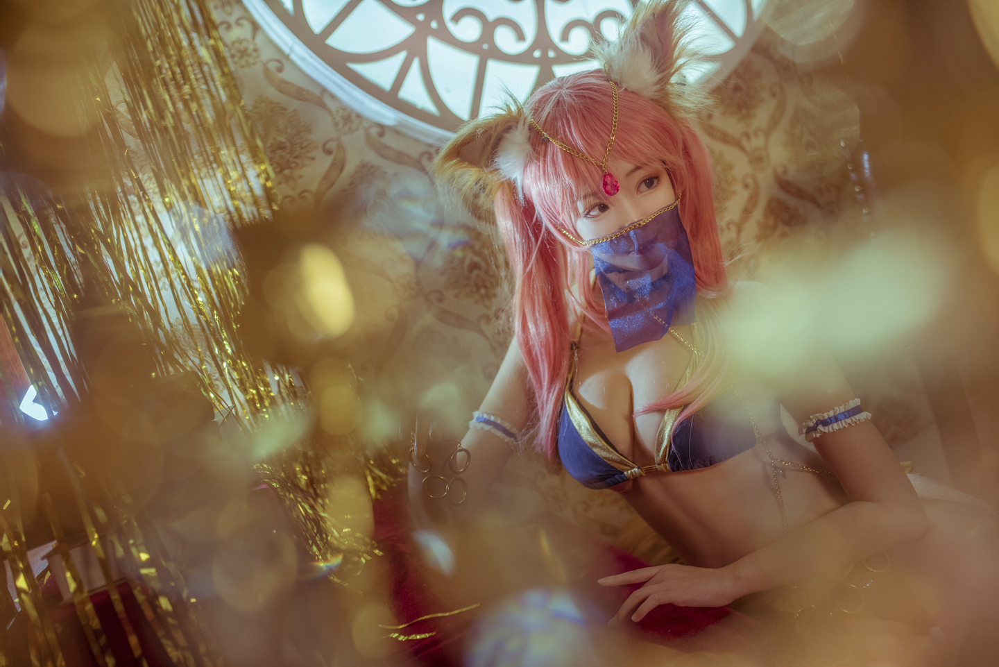 玉藻前舞娘cosplay (3/10) 玉藻前舞娘cosplay 第3张 - 玉藻前图集