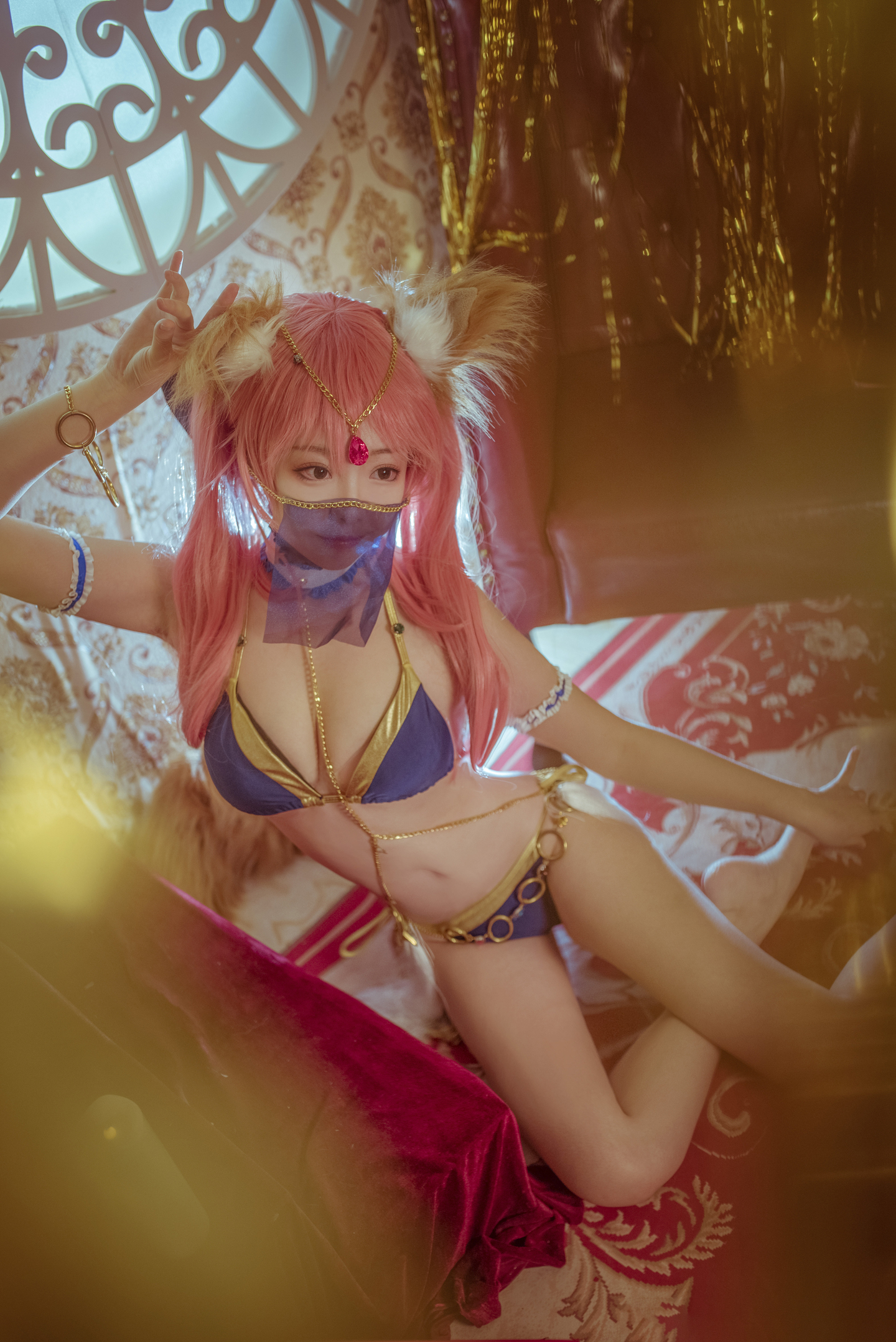 玉藻前舞娘cosplay (4/10) 玉藻前舞娘cosplay 第4张 - 玉藻前图集