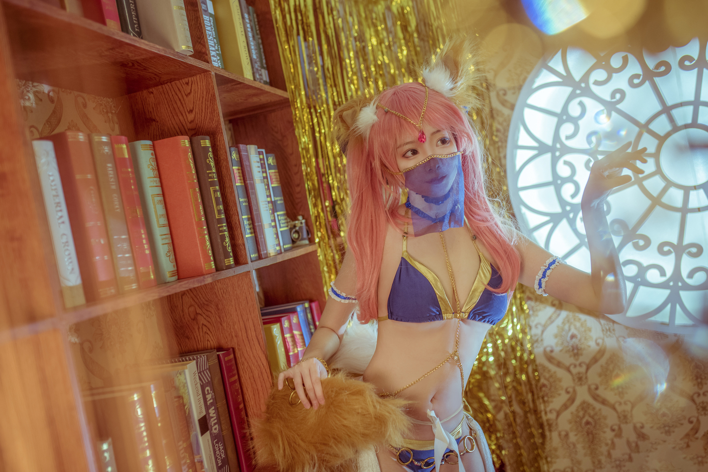 玉藻前舞娘cosplay (9/10) 玉藻前舞娘cosplay 第9张 - 玉藻前图集