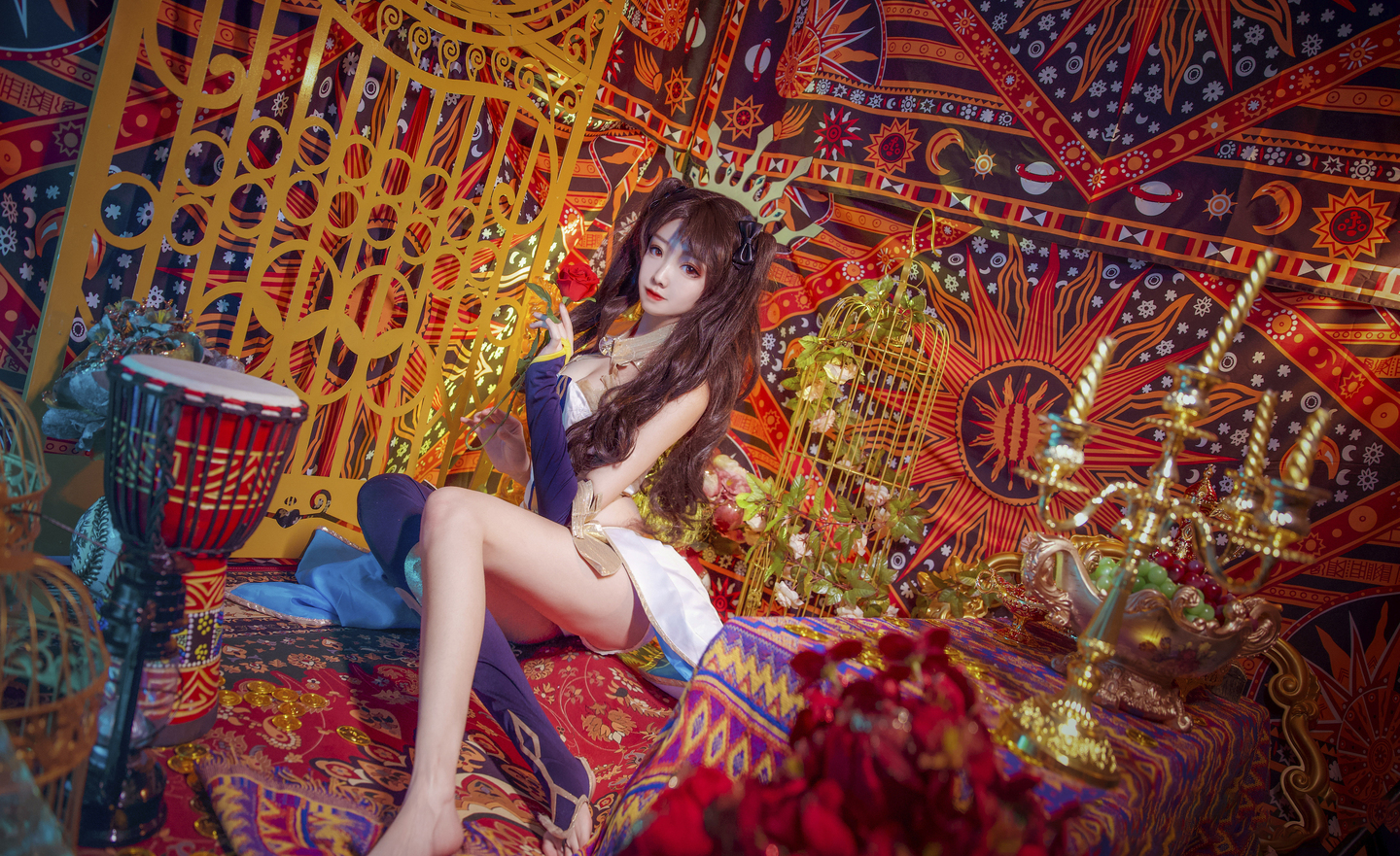 fgo 伊什塔尔cosplay | 想不到名字的阿八cos伊什塔尔-coser喵-coser美图-coser聚集地