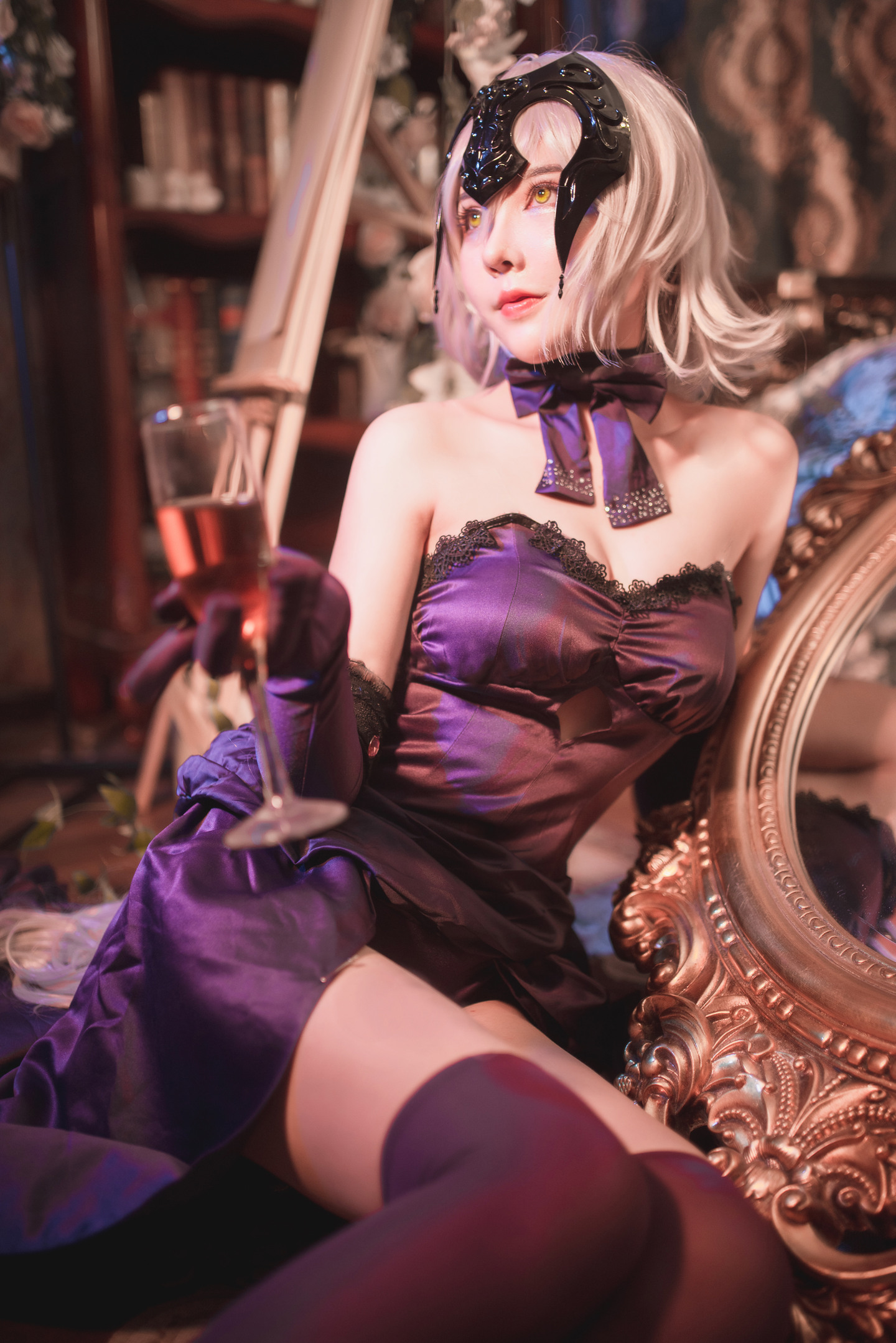 fgo黑贞德cosplay (2/9) fgo黑贞德cosplay 第2张 - 黑贞德图集