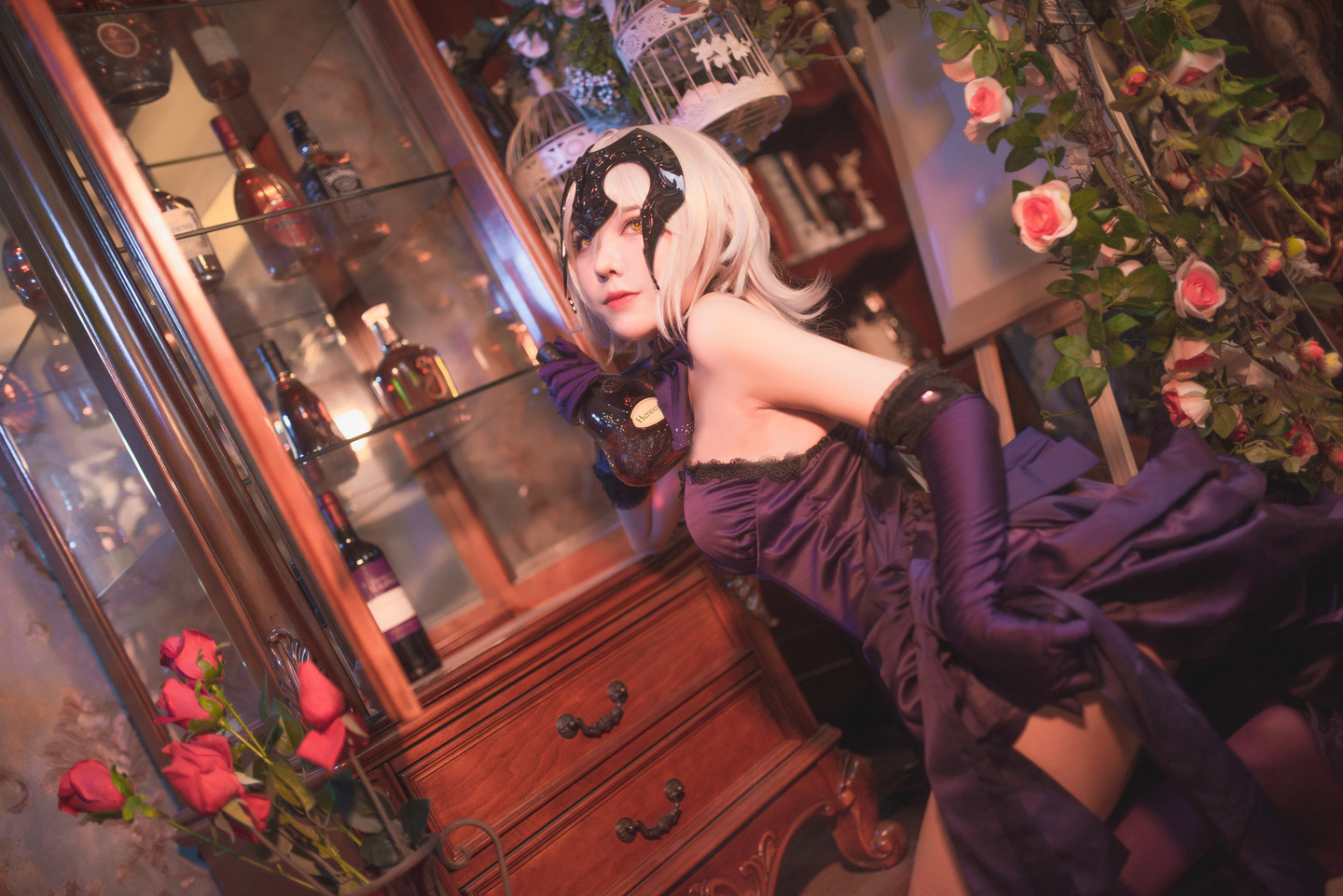 fgo黑贞德cosplay (4/9) fgo黑贞德cosplay 第4张 - 黑贞德图集