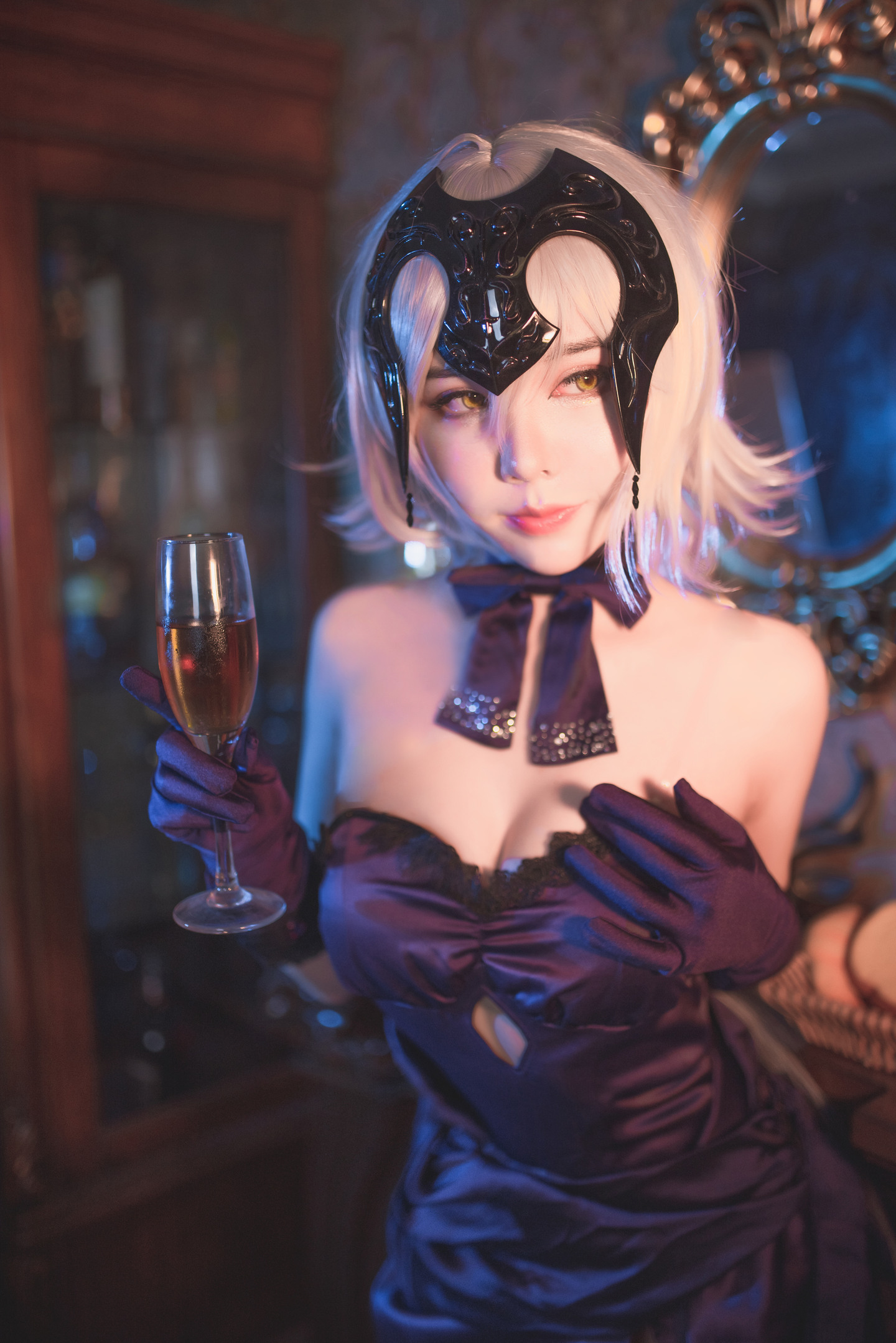 fgo黑贞德cosplay (5/9) fgo黑贞德cosplay 第5张 - 黑贞德图集