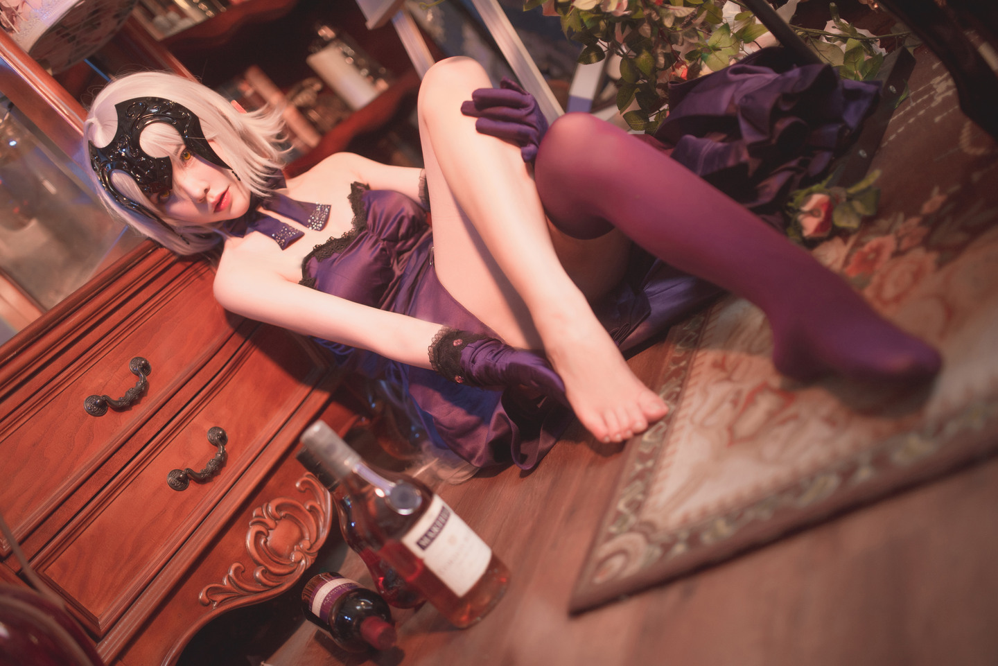 fgo黑贞德cosplay (8/9) fgo黑贞德cosplay 第8张 - 黑贞德图集