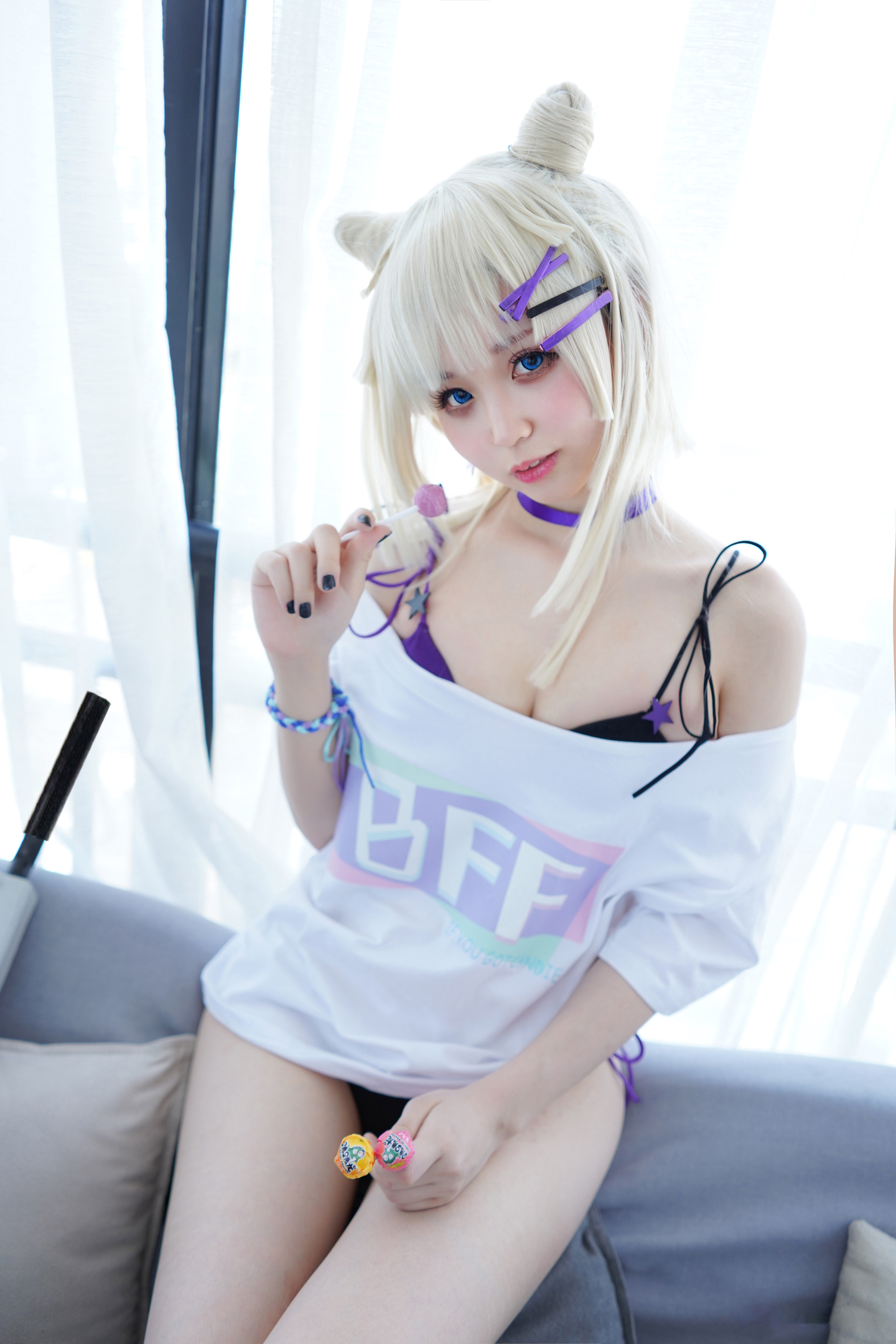 少女前线 aa12无烟棒棒糖cosplay | 风霖cosaa12无烟棒棒糖-coser喵-coser美图-coser聚集地