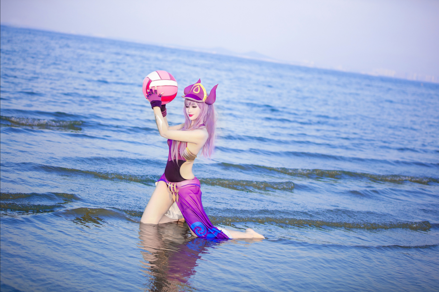 英雄联盟  辛德拉泳池派对cosplay 第2张 - 辛德拉图集
