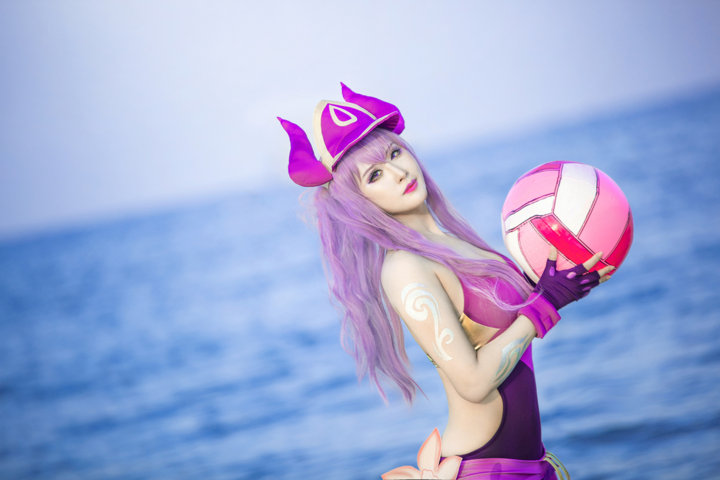 英雄联盟  辛德拉泳池派对cosplay 第3张 - 辛德拉图集