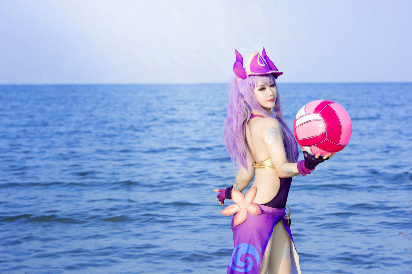 英雄联盟  辛德拉泳池派对cosplay 第4张 - 辛德拉图集