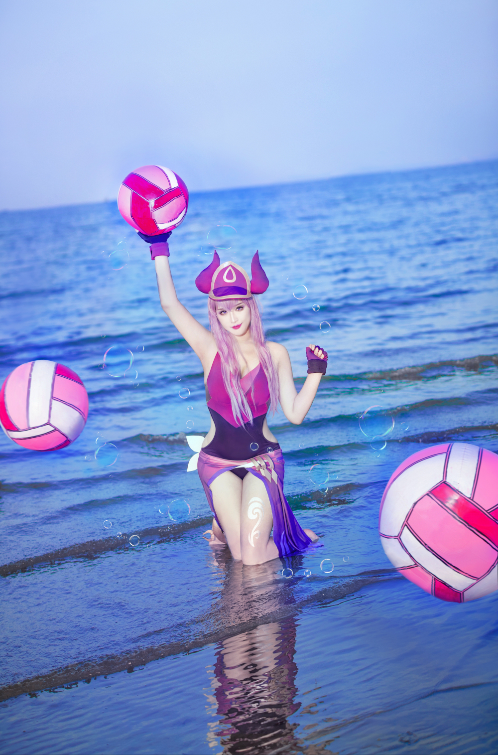 英雄联盟  辛德拉泳池派对cosplay 第5张 - 辛德拉图集
