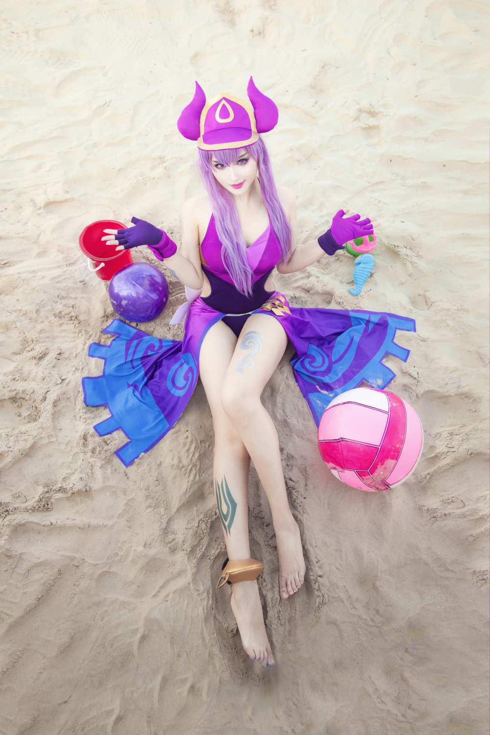 英雄联盟  辛德拉泳池派对cosplay 第9张 - 辛德拉图集