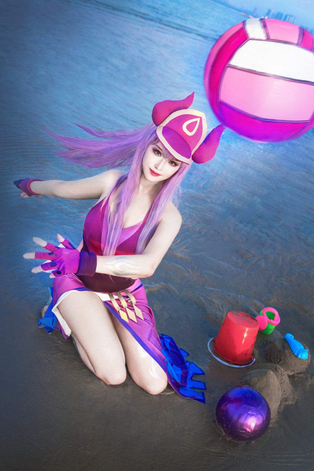 英雄联盟  辛德拉泳池派对cosplay 第11张 - 辛德拉图集