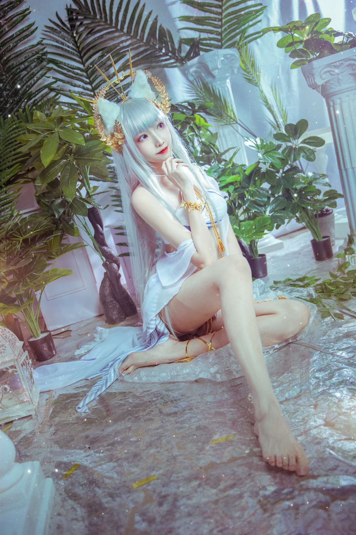明日方舟 白金灿阳朝露cosplay (5/12) 明日方舟 白金灿阳朝露cosplay 第5张 - 白金图集