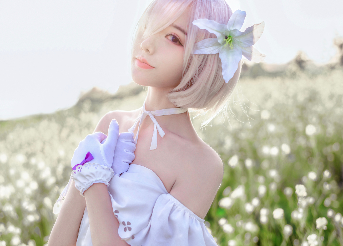 Fate/Grand Order 玛修cosplay (5/9) Fate/Grand Order 玛修cosplay 第5张 - 玛修·基列莱特图集