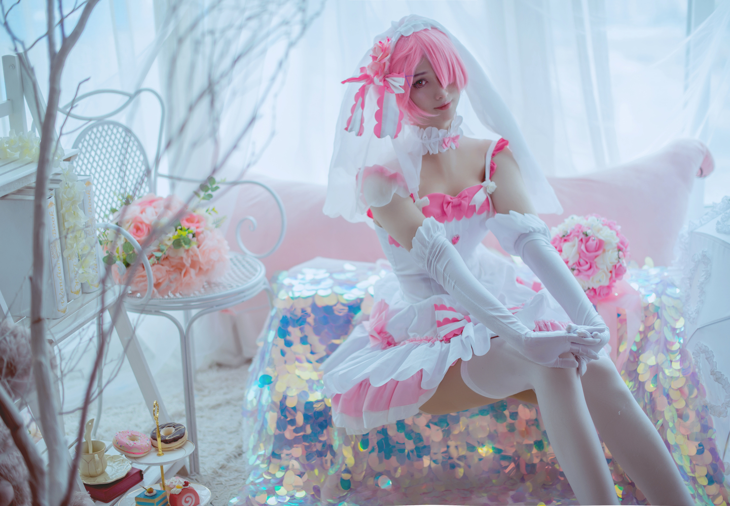 从零开始的异世界生活 拉姆花嫁cosplay (6/11) 从零开始的异世界生活 拉姆花嫁cosplay 第6张 - 拉姆图集