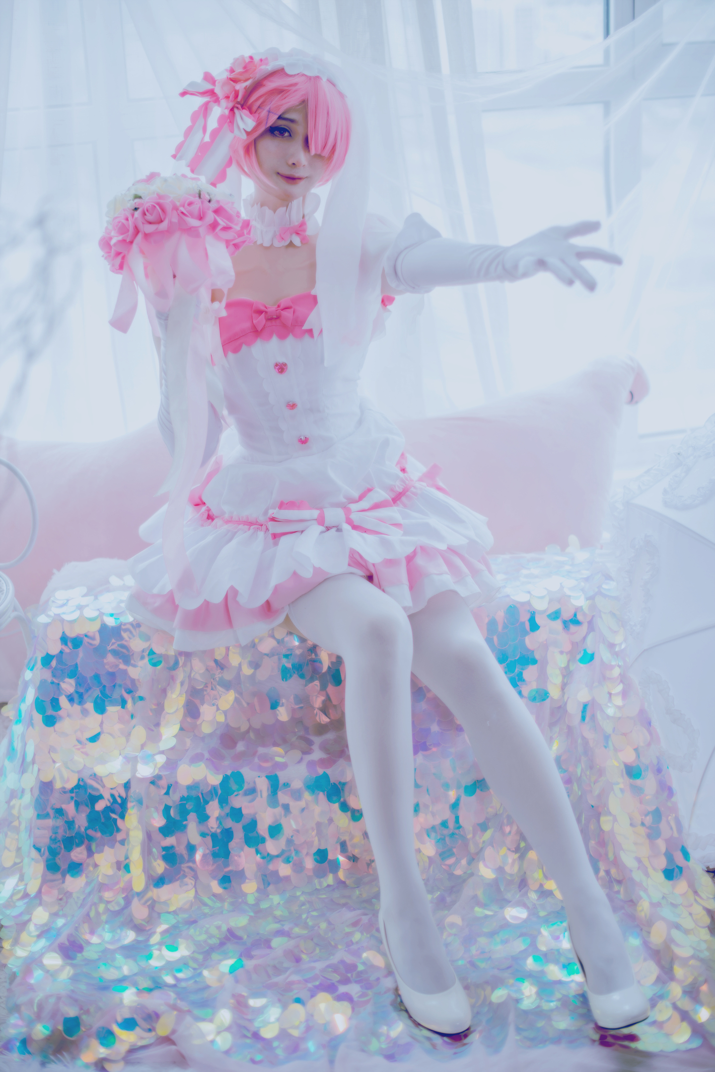 从零开始的异世界生活 拉姆花嫁cosplay (9/11) 从零开始的异世界生活 拉姆花嫁cosplay 第9张 - 拉姆图集