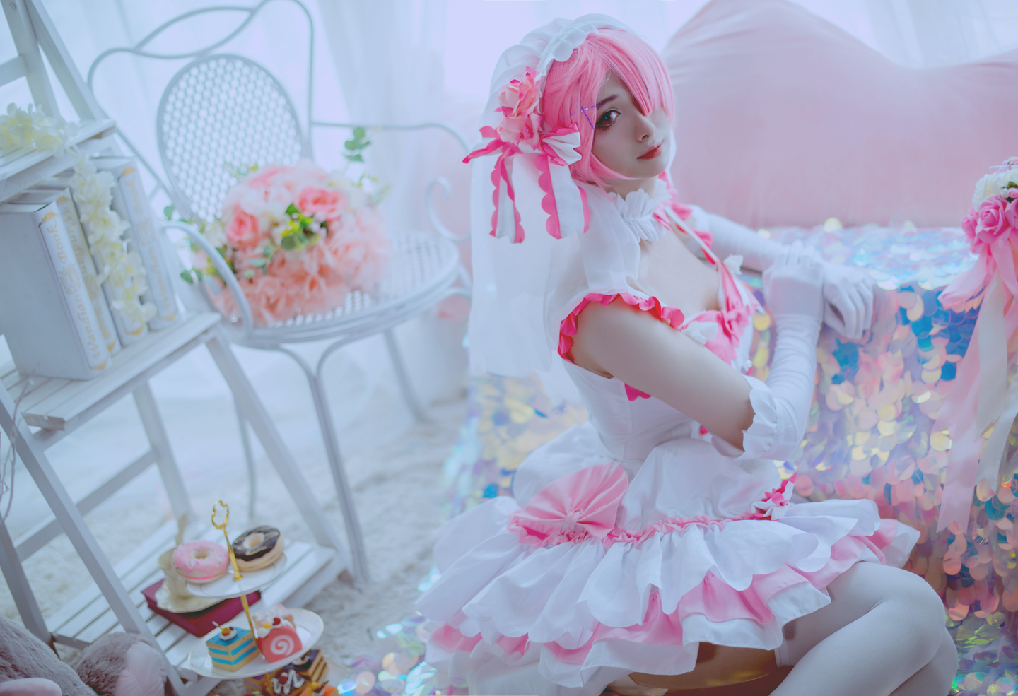 从零开始的异世界生活 拉姆花嫁cosplay (11/11) 从零开始的异世界生活 拉姆花嫁cosplay 第11张 - 拉姆图集