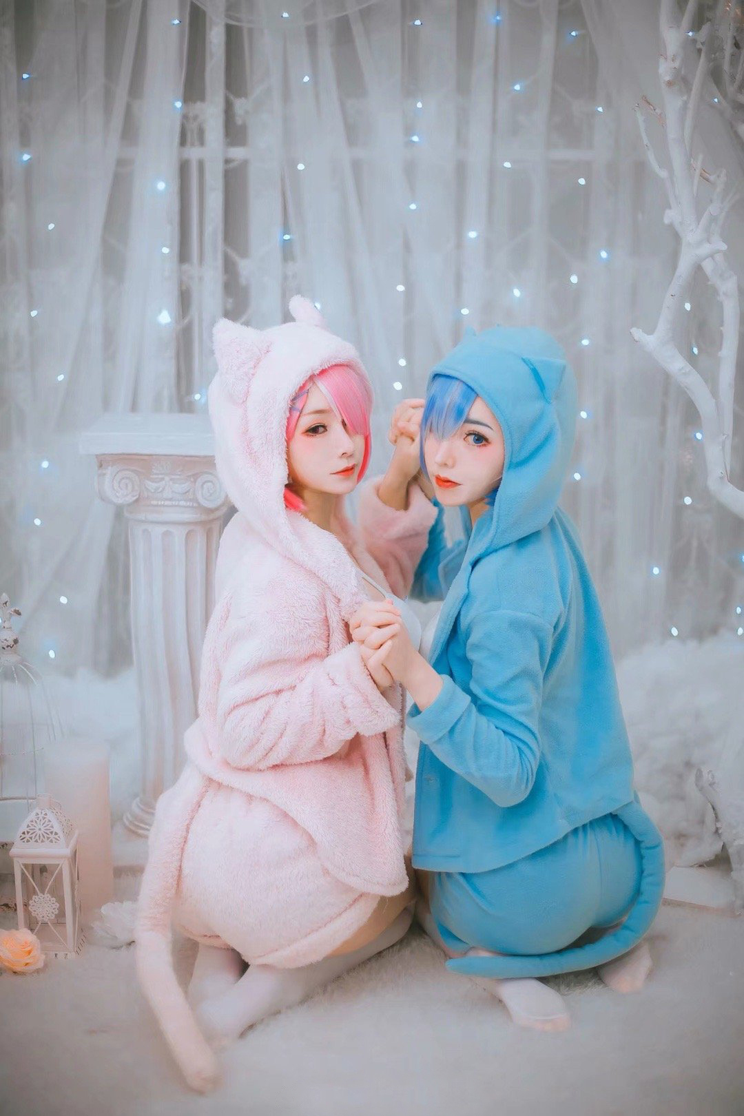 从零开始的异世界生活 蕾姆拉姆cosplay 第3张 - 蕾姆图集