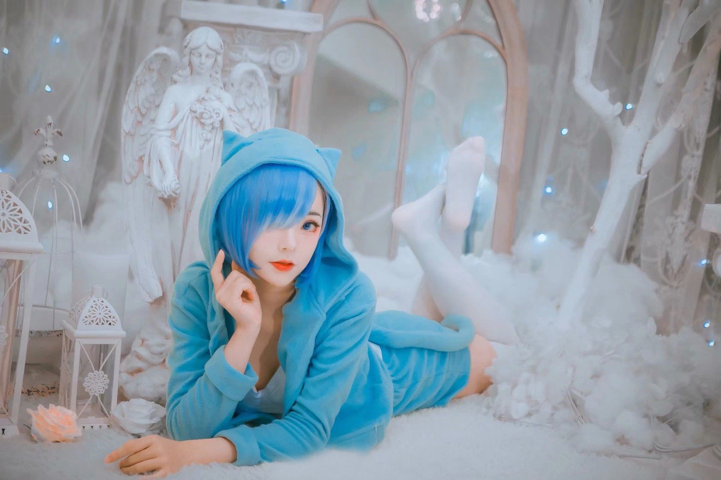 从零开始的异世界生活 蕾姆拉姆cosplay 第4张 - 蕾姆图集