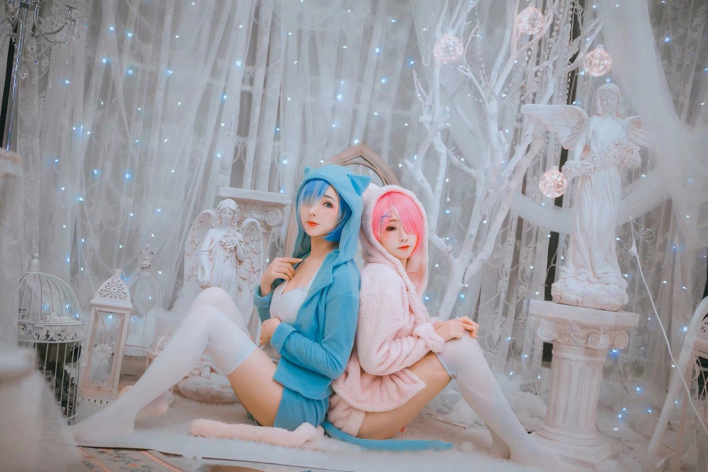 从零开始的异世界生活 蕾姆拉姆cosplay 第5张 - 蕾姆图集