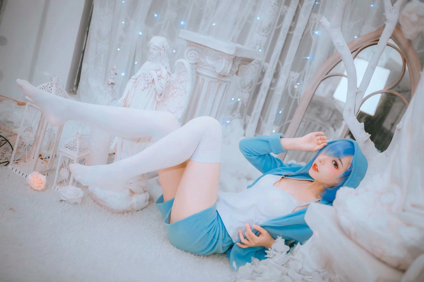 从零开始的异世界生活 蕾姆拉姆cosplay 第7张 - 蕾姆图集