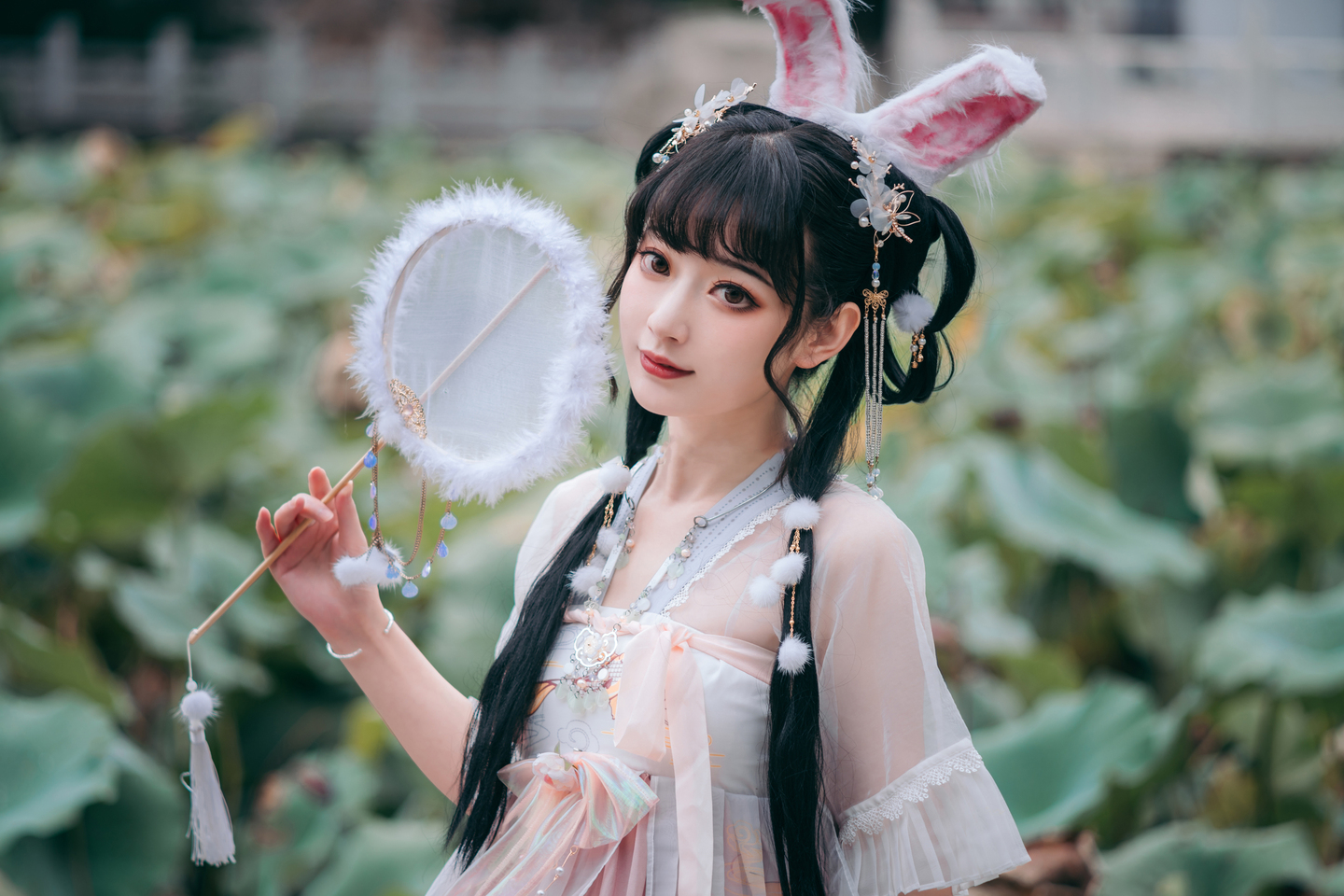 lolita私影，可爱兔耳 | cos美图精选图集-coser喵-coser美图-coser聚集地