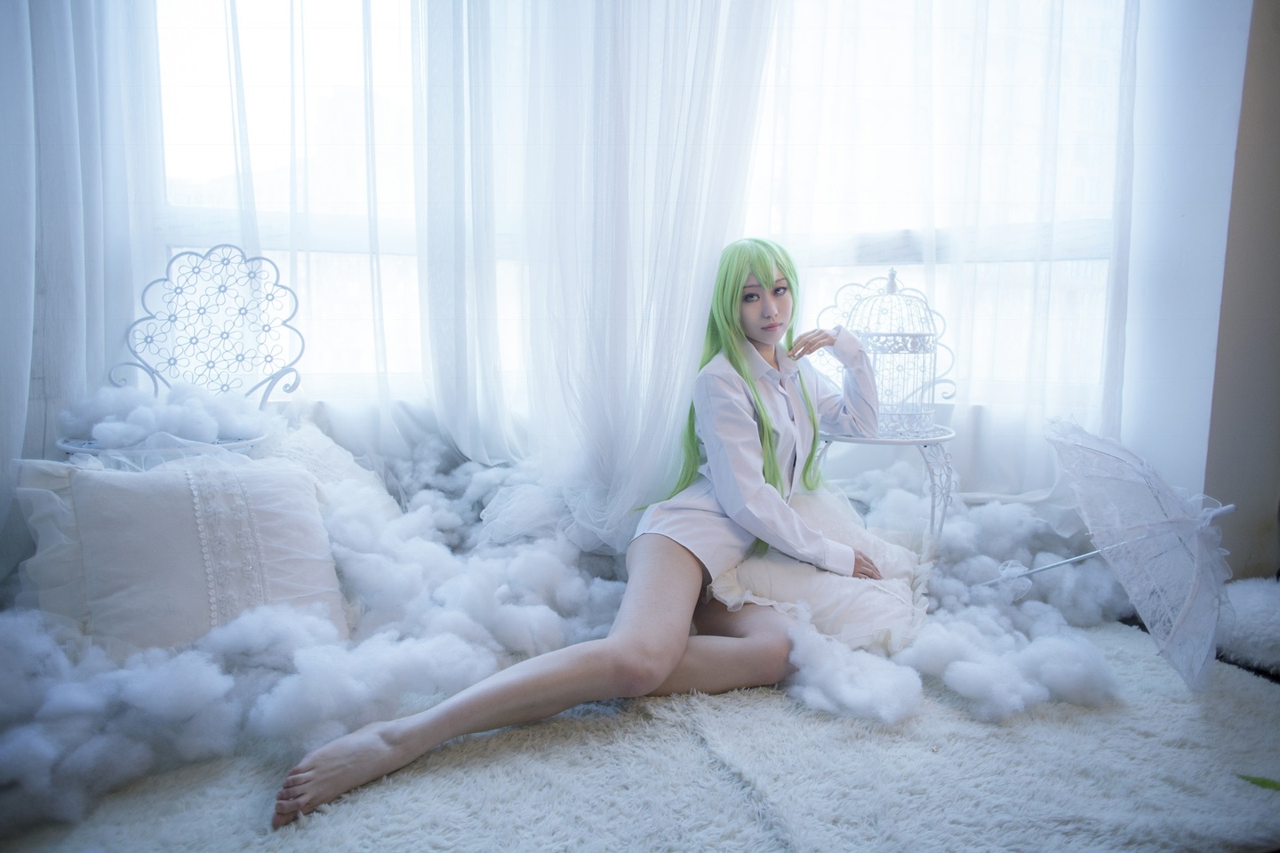 叛逆的鲁鲁修C.C.白衬衫ver cosplay (2/18) 叛逆的鲁鲁修C.C.白衬衫ver cosplay 第2张 - C.C.图集