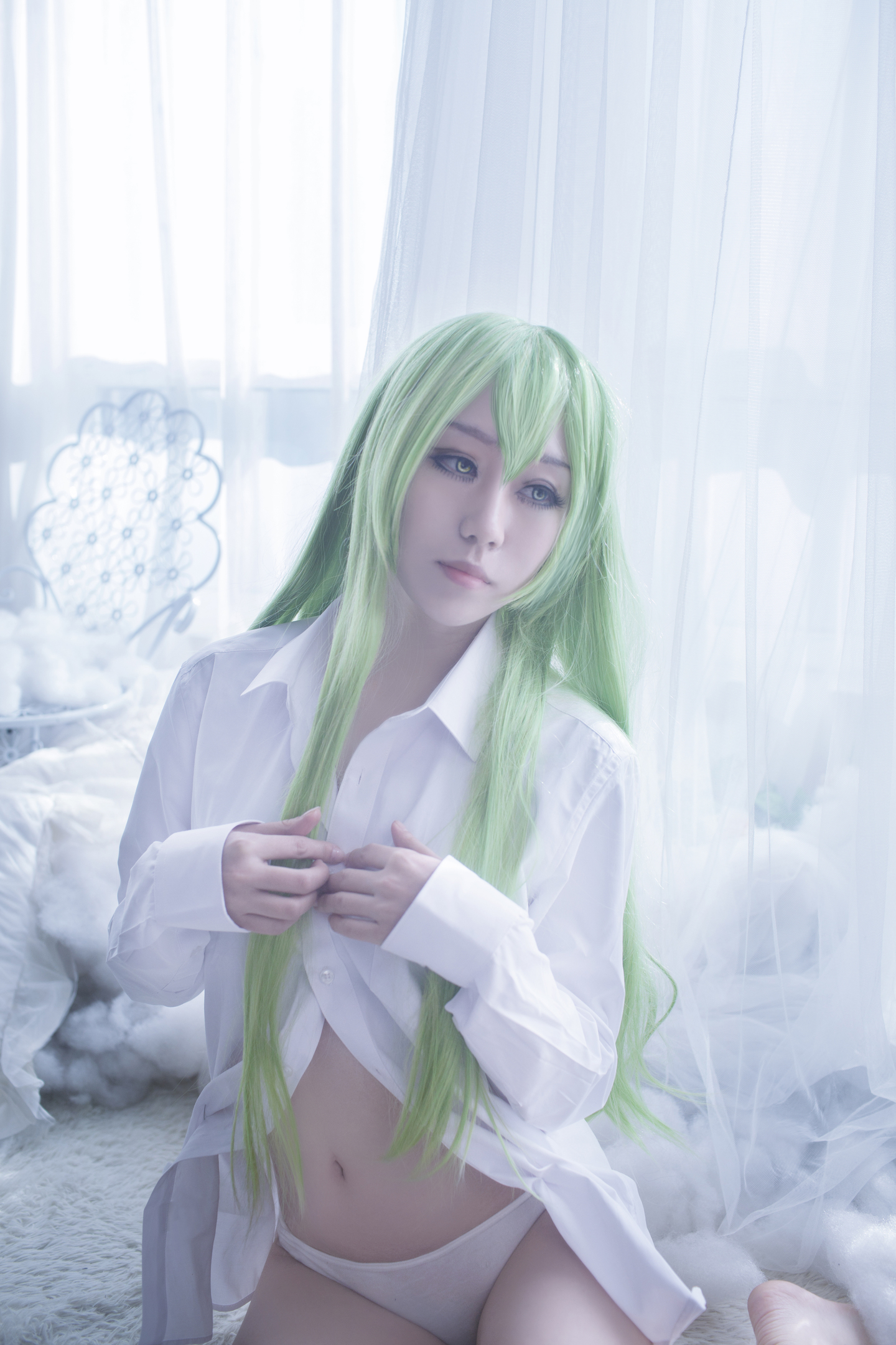 叛逆的鲁鲁修C.C.白衬衫ver cosplay (9/18) 叛逆的鲁鲁修C.C.白衬衫ver cosplay 第9张 - C.C.图集