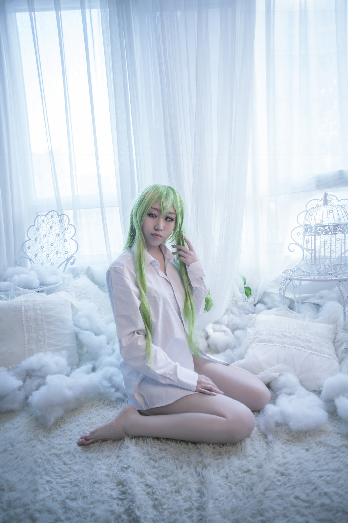 叛逆的鲁鲁修C.C.白衬衫ver cosplay (13/18) 叛逆的鲁鲁修C.C.白衬衫ver cosplay 第13张 - C.C.图集