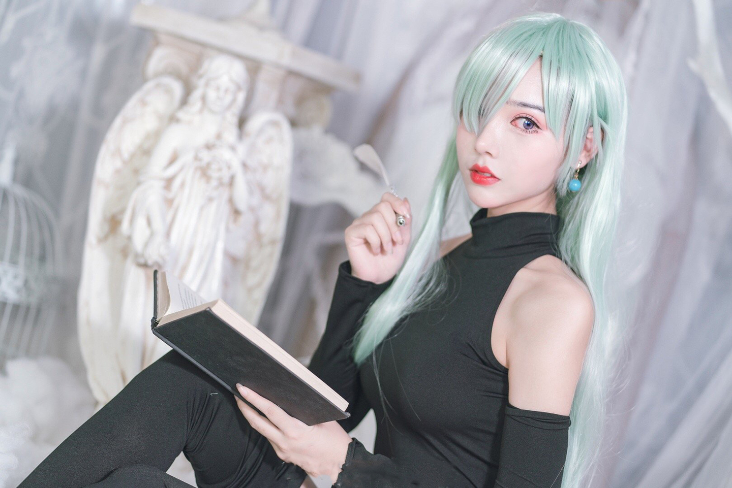 七大罪 伊丽莎白里昂妮丝cosplay | 敲可爱哒nico酱cos伊丽莎白里昂妮丝-coser喵-coser美图-coser聚集地