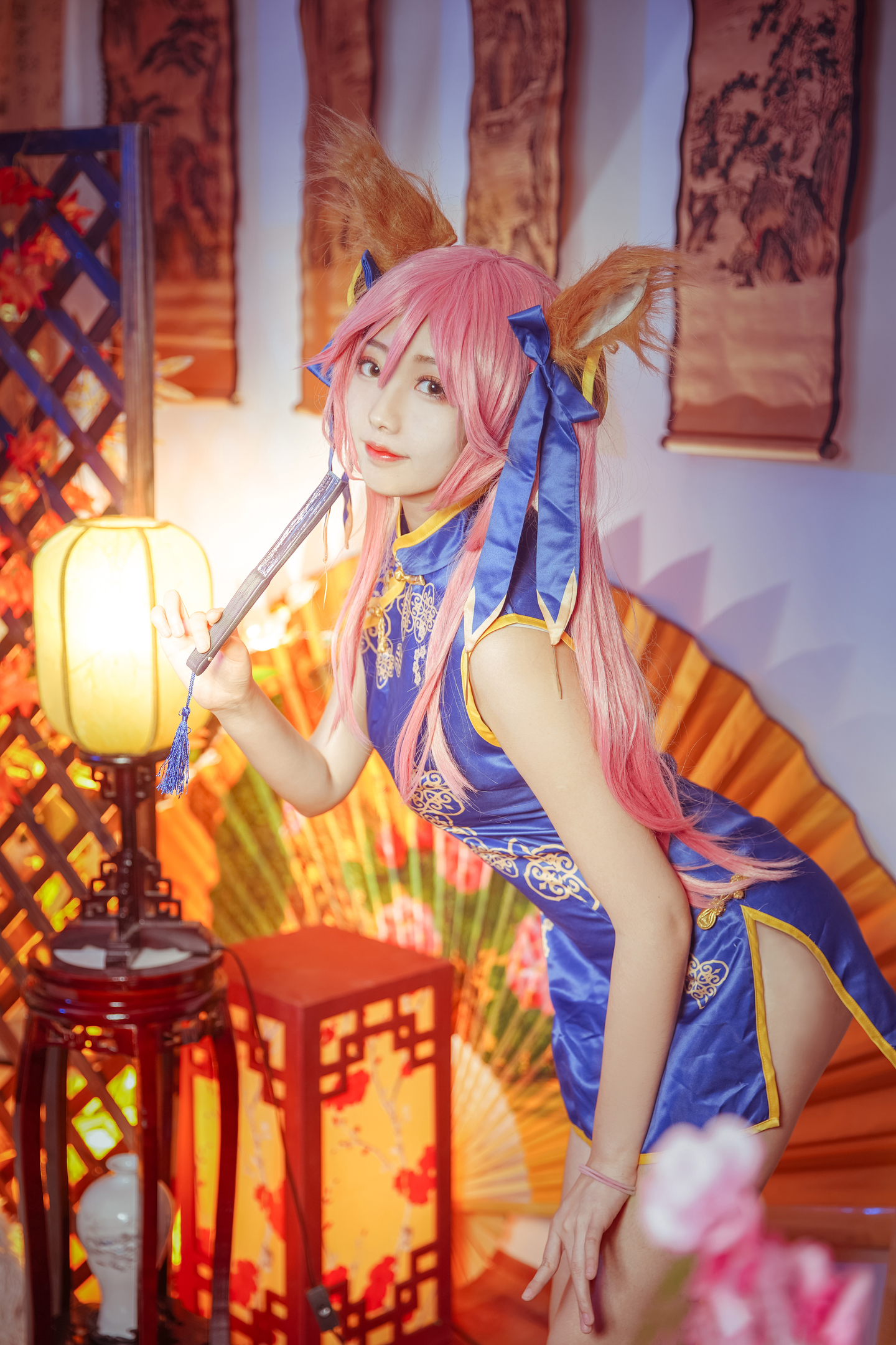 玉藻前旗袍cosplay (6/8) 玉藻前旗袍cosplay 第6张 - 玉藻前图集