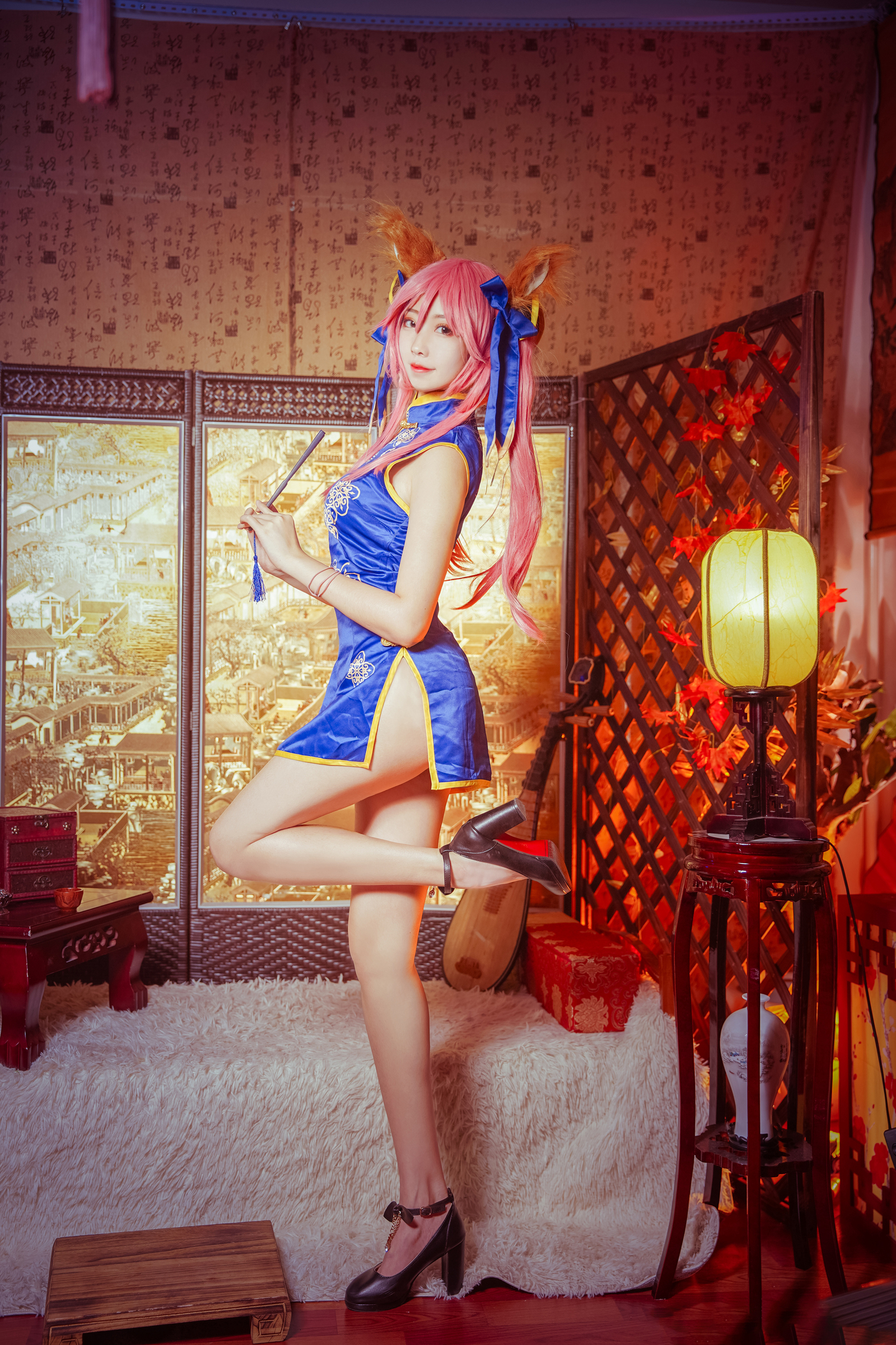 玉藻前旗袍cosplay (7/8) 玉藻前旗袍cosplay 第7张 - 玉藻前图集