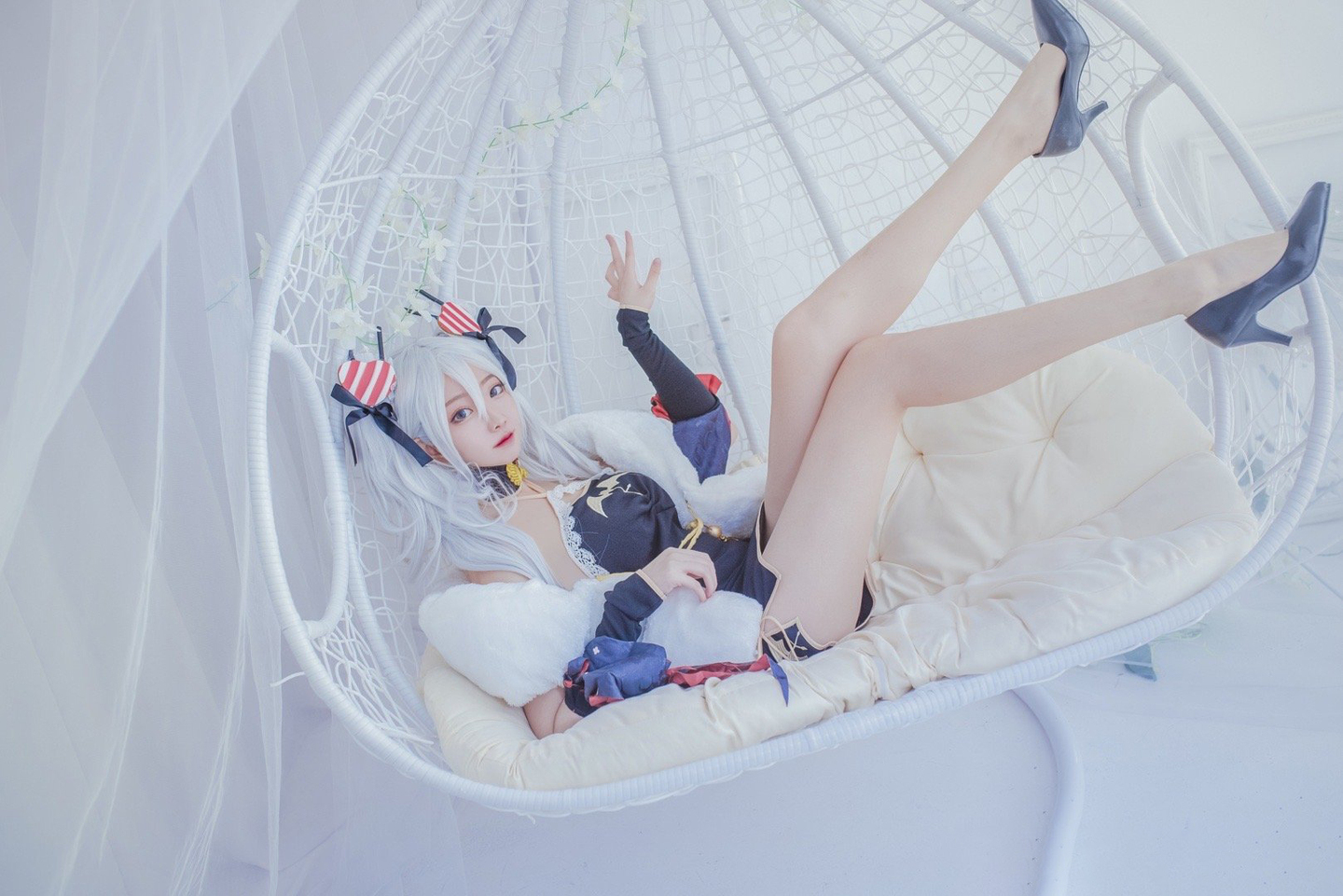 碧蓝航线 春之风吸血鬼旗袍cosplay | 想不到名字的阿八cos春之风吸血鬼-coser喵-coser美图-coser聚集地